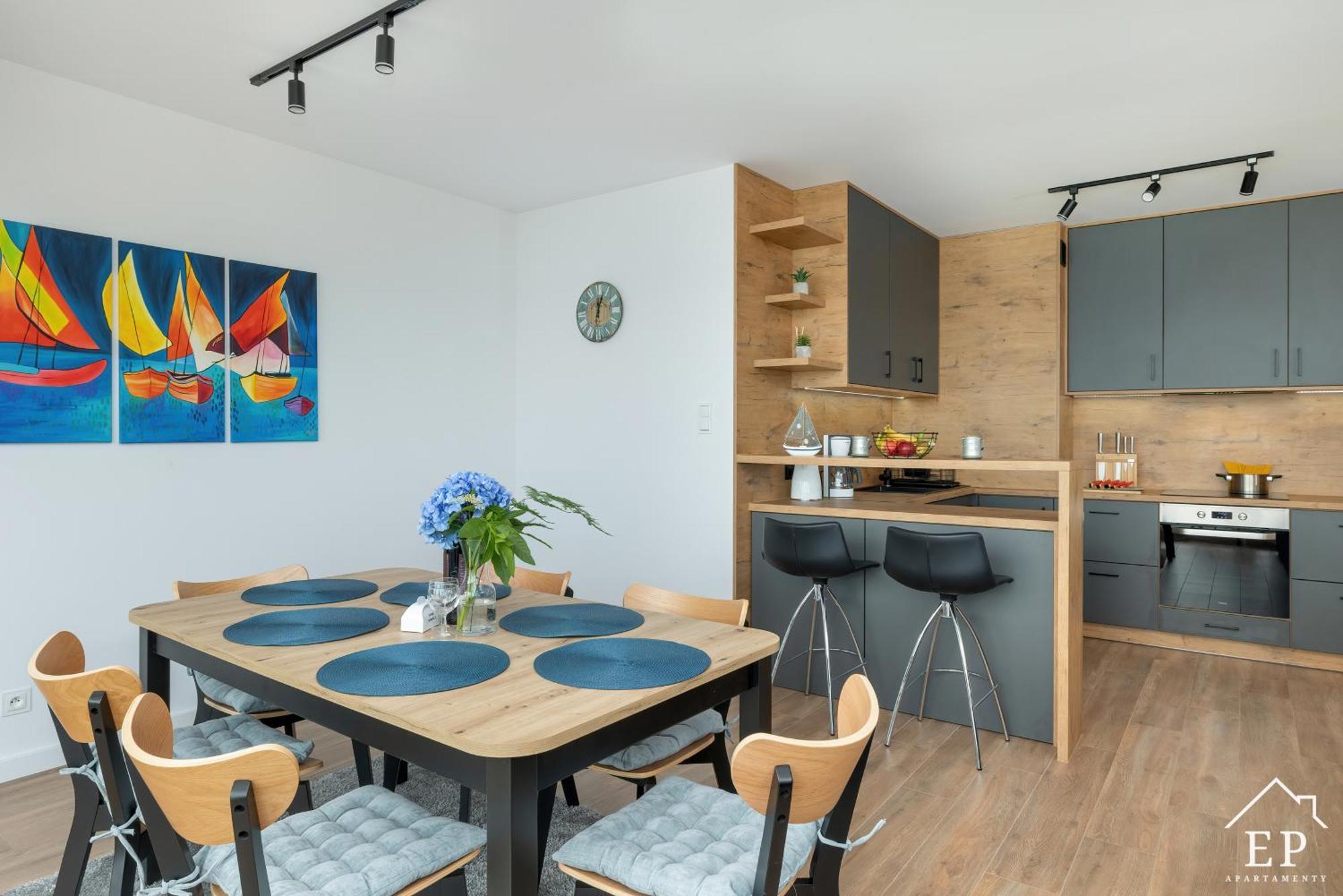 Apartment Marina 22 Luksusowy Z Widokiem Na Rzeke Polwysep Epapartamenty