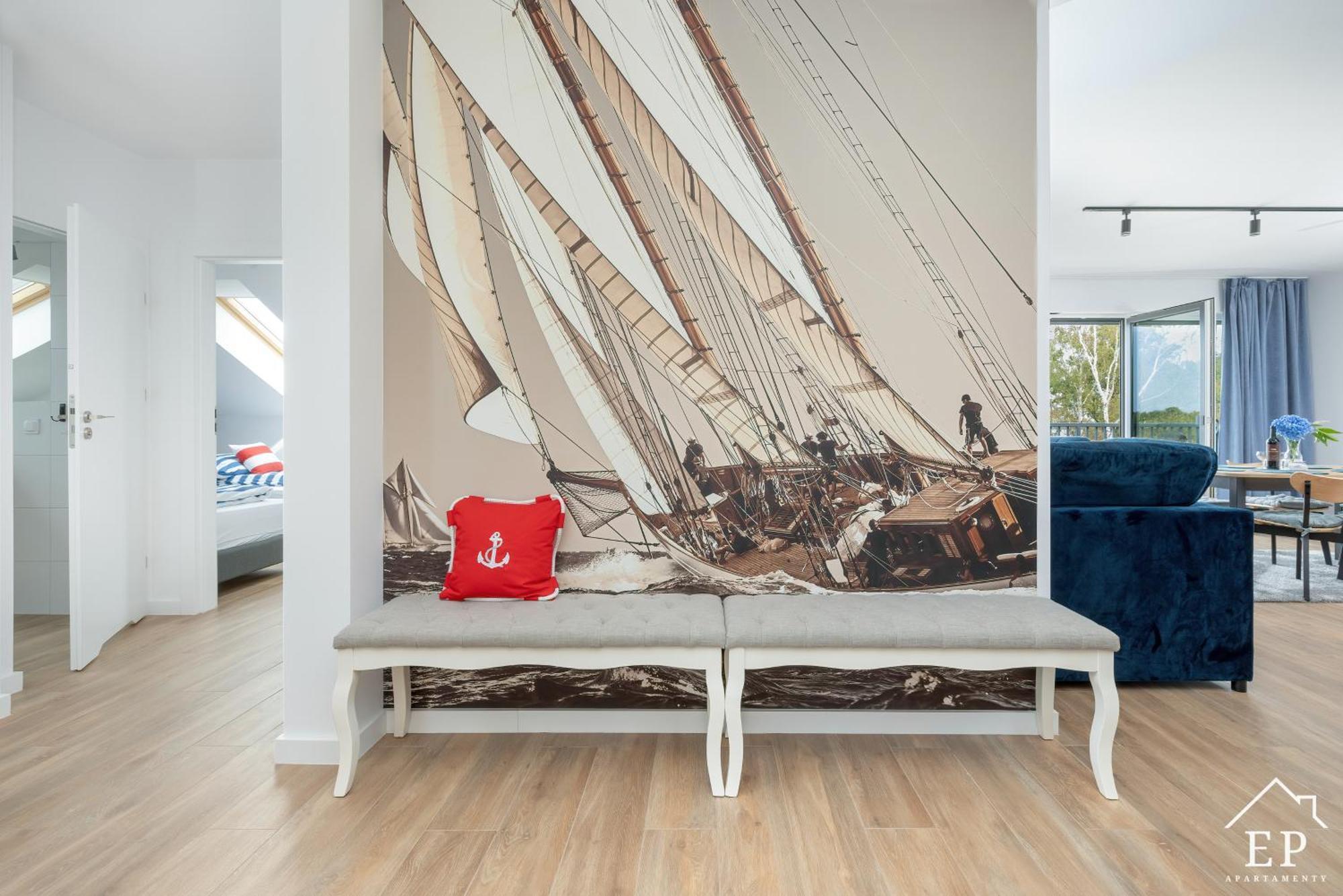 Apartment Marina 22 Luksusowy Z Widokiem Na Rzeke Polwysep Epapartamenty *
